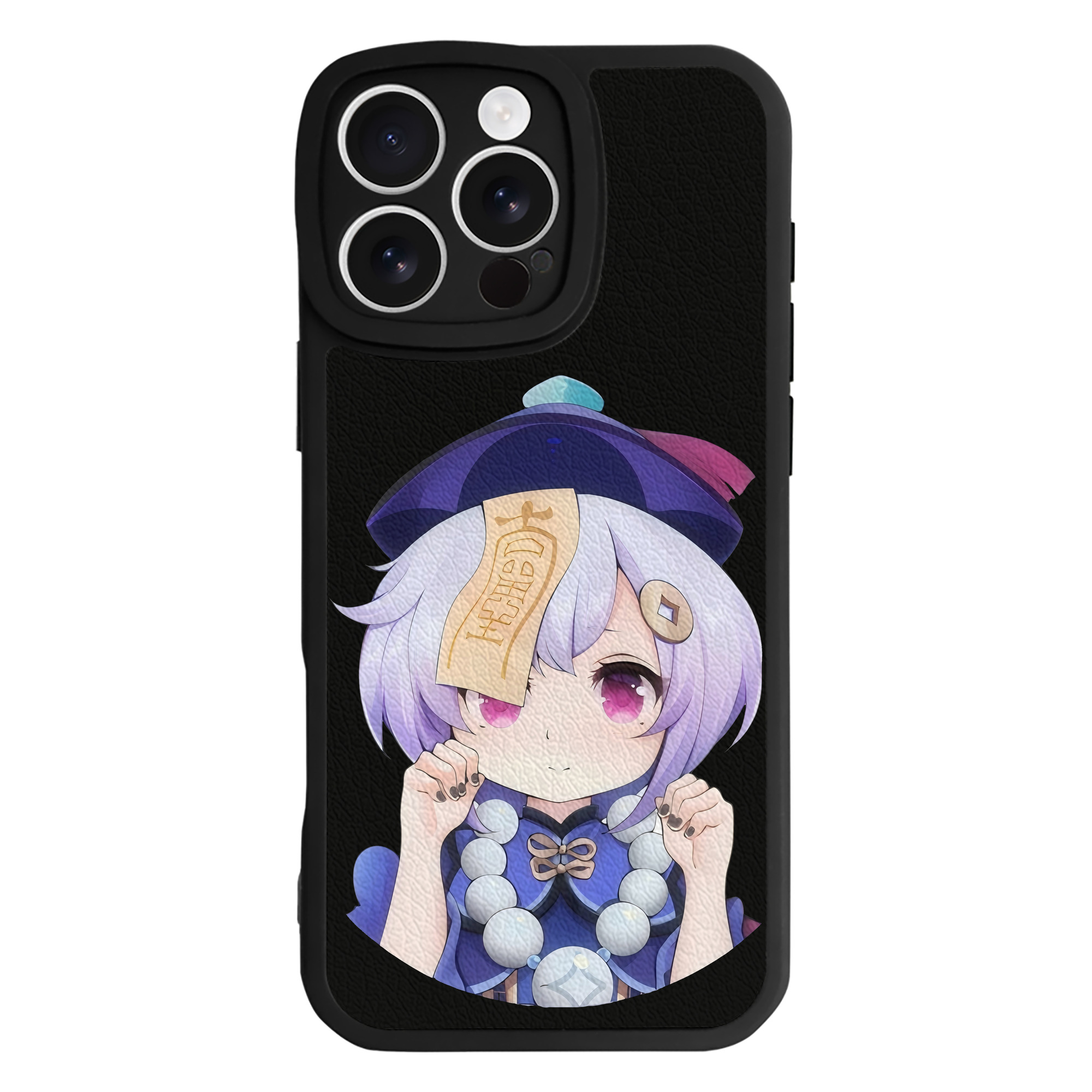 げんし神 七七 なな  genshin Nana 【iPhone 16シリーズ対応】シリコンスマホケース（レザー調） 材質：シリコン